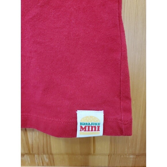 GWEN STEFANI HARAJUKU MINI RED SHORT SLEEVE T-SHIRT TOP GRAPHIC TEE GIRLS 5T - Picture 6 of 9